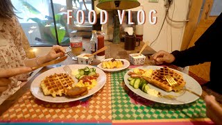 【Food Vlog】朝昼晩２人で食べた日😋