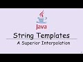 Java 21 String Templates - THIS FEATURE IS SHELVED