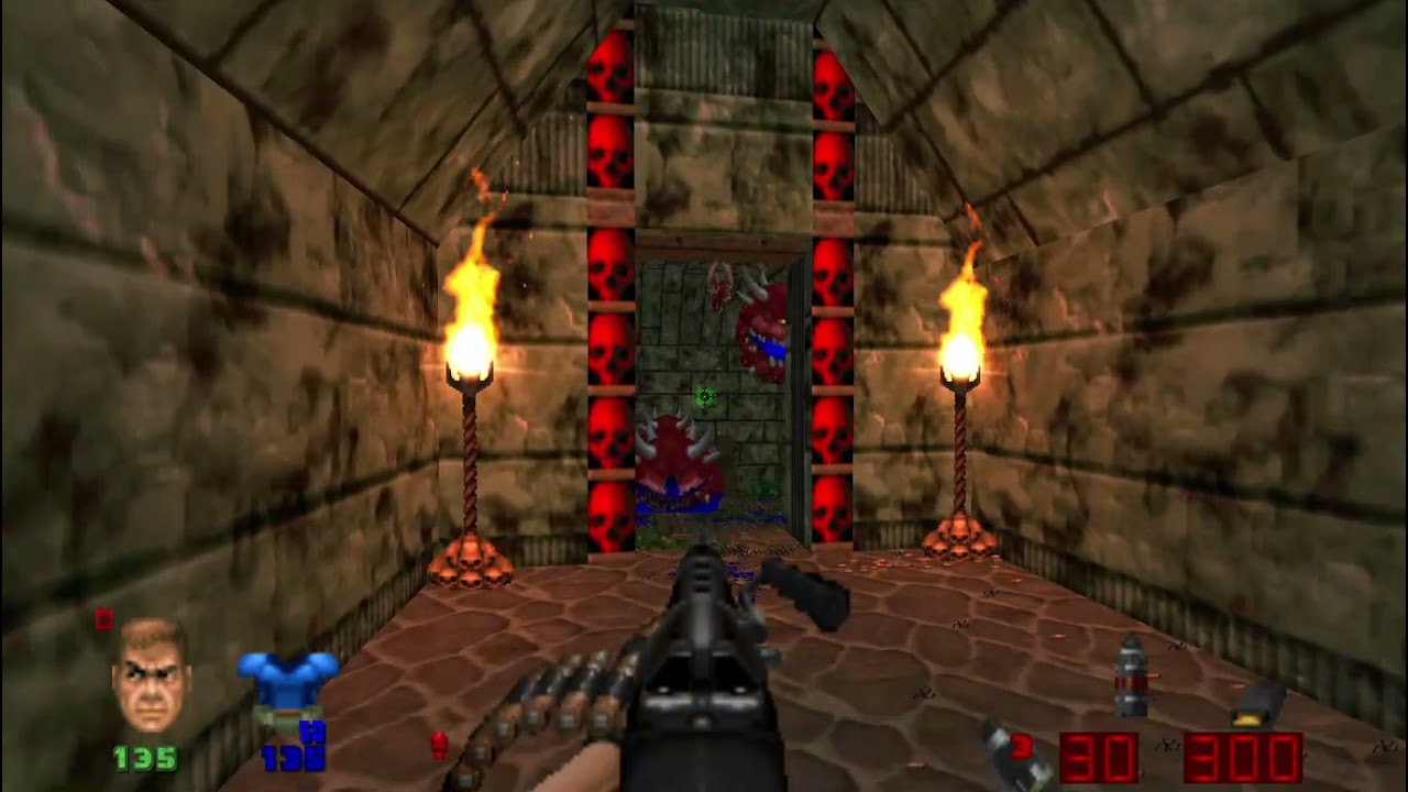 Brutal Doom V21 - Hell On Earth - Starter Pack (reskin Weapons) - Map ...