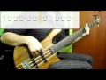 Muse - Psycho (Bass Only) (Play Along Tabs In Video)