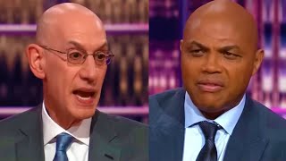 Adam Silver Tells Charles Barkley that NBA Fans are Jealous of Players!