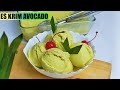 Homemade Avocado Ice Cream - From Real Avocado!! 4 Ingredients Only - So Simple and Easy