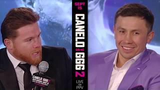 "You lied to your fans!" - Canelo vs GGG 2