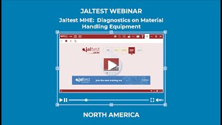 JALTEST WEBINAR | Jaltest MHE. Diagnostics on Material Handling Equipment with Jaltest MHE