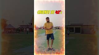 Playing cricket at 42°c🥵🏏|| #vlog 398 || #cricket #match #summer #garmi #shorts