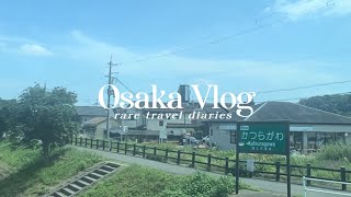 travel diaries: osaka vlog (universal studios, animal cafe, nara deer, takoyaki and etc.)