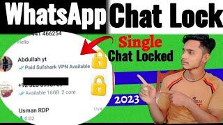 Whatsapp supper secret Hidden Chat lock | WhatsApp par Single Chat ko lock Kaise lagaen |#viralvideo