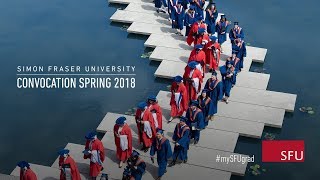 SFU Spring 2018 Convocation: Ceremony C - Jun 13 9:45am