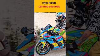 Uk07 rider quite YouTube || 😡😱 || #brosena #uk07rider #shorts #quite