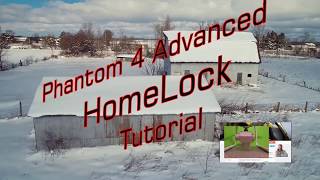 DJI Home Lock Mode - Phantom 4 Advanced and Others!