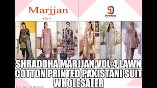 Shraddha Marjjan Vol 4 Lawn Cotton Printed Pakistani Suit || Latest Design of Pure Lawn Suit 2022