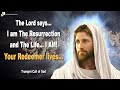 I am The Resurrection and The Life… I AM! Your Redeemer lives 🎺 Trumpet Call of God