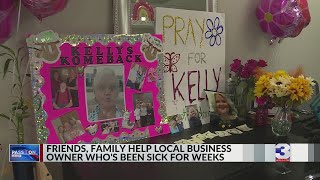 Friends, family pass it on to hospitalized business owner