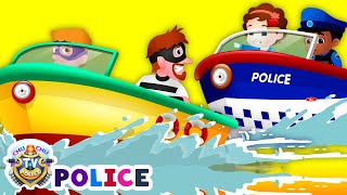 ChuChu TV Police Boat Chase Episode - ChuChu TV Police Fun Cartoons for Kids