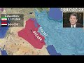 Iran-Iraq War Every Day using Google Earth