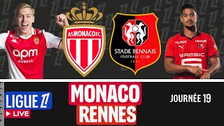 🔴  MONACO - RENNES | 🎥 EN DIRECT | ( asm srfc ) | Live Match | J19- L1 #ASMSRFC