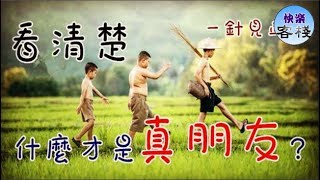 一針見血！看清楚，什麼才是「真朋友」？｜心靈勵志｜快樂客棧