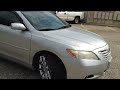 2007 toyota camry sitting on 20