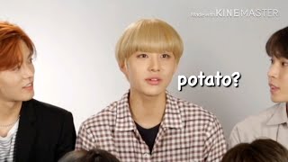 jungwoo, food, and english