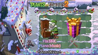 🌱❄️ PvsZ 2: ¡Feastivus Piano! Fix SFX Music 🌱❄️