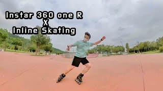 instar 360 one r 사용, 테스트 영상 / 한강에서 인라인 스케이트 즐기기