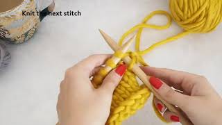 KNITTING TUTORIAL: HOW TO DECREASE A STITCH, SKPO