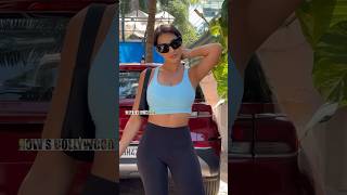 Nora Fatehi in tight Gym outfit🍑 #norafatehi #norafatehidance #norafatehigymoutfits #norafatehihot