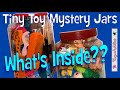 Tiny Vintage Toy Mystery Jars ~ What's Inside? ~ Toy-Addict