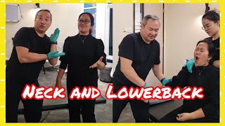 Chris Leong Treatment Neck and Lower Back Problems😱