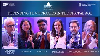 Deadline 2024 Defending Democracies in the Digital Age | Sumit Seth, @MEAIndia | Raisina 2023 |