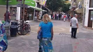 Walking on Ledras Street in Old Nicosia, Cyprus (Oct 14, 2014)