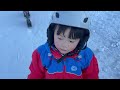 【大号泣💦】ののちゃん3歳涙の雪遊び⛄️