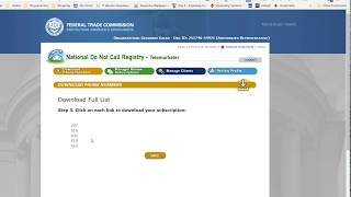 How to import Do Not Call Lists into 'Do Not Call List Registry Check 5'