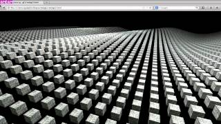 WebGL 2 Prototype demo : deferred shading