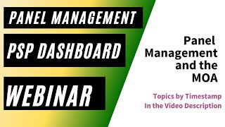Panel Management and the MOA