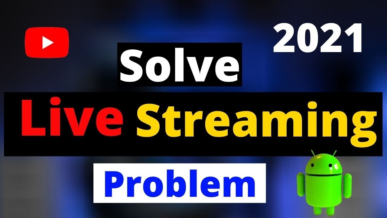 How To Solve YouTube Live Streaming Problem || How To Enable Live ...