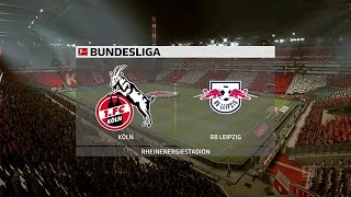 ⚽️ Köln vs RB Leipzig ⚽️ | Bundesliga (01/06/2020) | Fifa 20