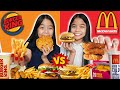 MCDONALD'S VS BURGER KING | Tran Twins