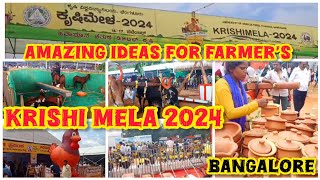 Bangalore GKVK Krishi Mela 2024 | Money Saving Shopping 🛍 | @Seemabangaloreanvlogs