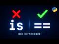 is vs == in Python: The Difference That Confuses Beginners