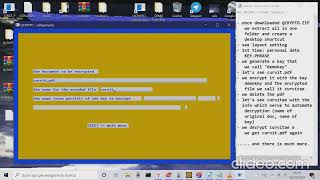 QCRYPTO free encryption software made easy to encode documents.