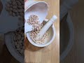 ASMR Beans vs Pestle and Mortar