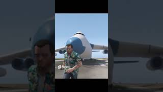Gta V Michael Hijack Aeroplane #shorts #viral #short #gta5 #youtubeshorts