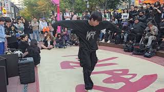 20241026 hongdae bsuking dance team 르네스(lness),guest Clock 08 - 이뻐이뻐 (Pretty girl) _ 크레파스 Crayon