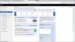 Getting Started in MyMathLab