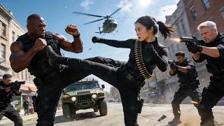 Female special ops on hotel vacation meets robbers, infiltrates and counterattacks to save hostages💥