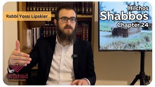 Rambam Hilchos Shabbos Chapter 24 • Rabbi Yossi Lipskier