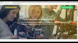 FundKarma - Website Walkthrough Video