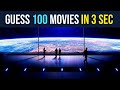 Guess 100 Movies in 3 Seconds: Iconic Movie Scenes Quiz
