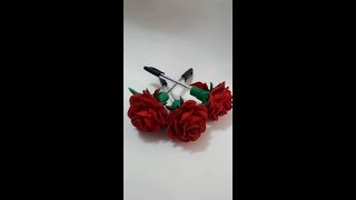 PONTEIRA DE CANETA COM A ROSA CONJUGADA